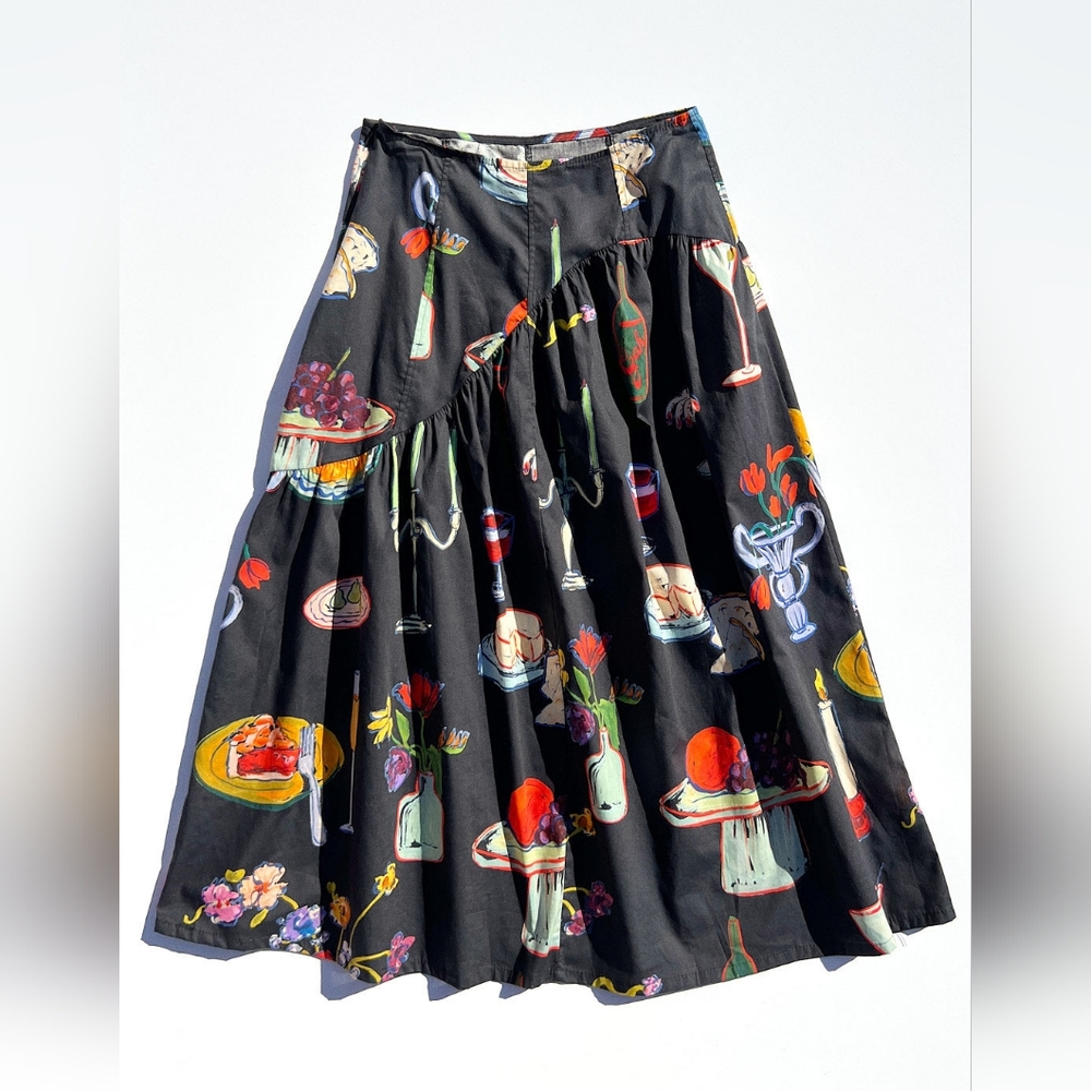Lisa Says Gah Maeve Midi Skirt - Set The Table